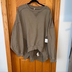Free people sweatshirt